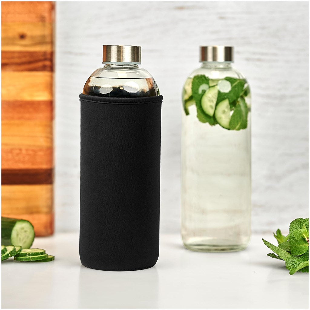Kooshty Jumbo Glass Water Bottle - 1 Litre - Image 8